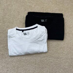 Set of 2 VRST Men's Short Sleeve Tee with Pocket - Large